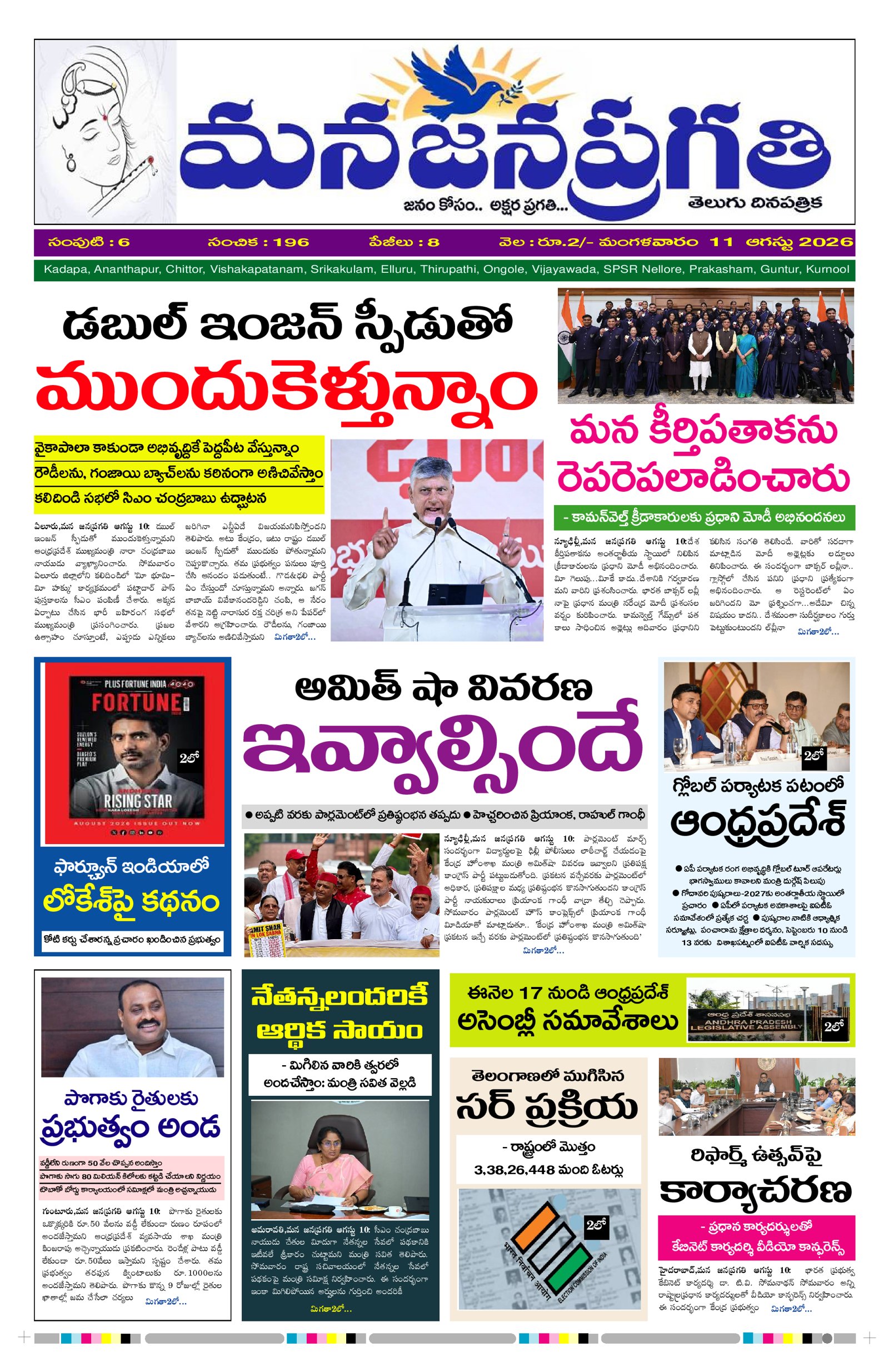MANA JANAPRAGATHI 11/08/2026